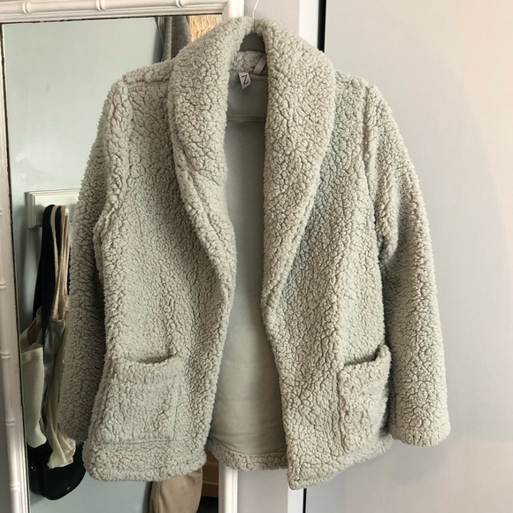 sherpa teddy jacket